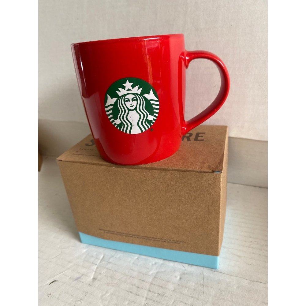 Starbucks Red 2020 Trademarks Holiday Mug Pant Swirl Print